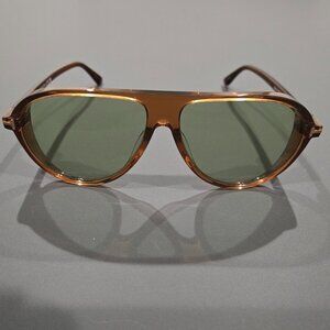 Tom Ford Marcus Aviator Sunglasses - TF1023 48N 60-13 140-1 - Brown